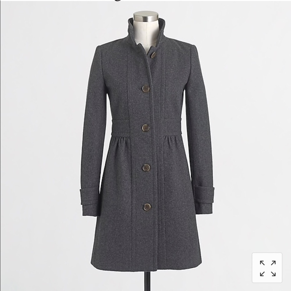 J. Crew Skirted Dress Coat